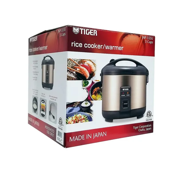 Tiger Electric Rice Cooker & Warmer JNP-1500 (8 cups)