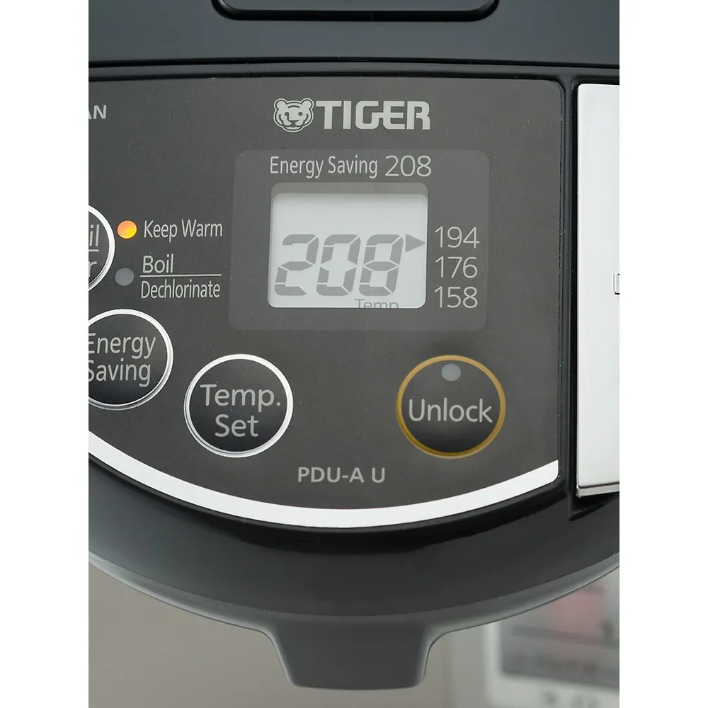 Tiger PDU-A30U 3-Liter Electric Hot Water Boiler and Warmer (Stainless  Black) 