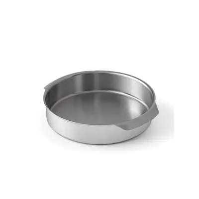 9-inch Tri-ply Clad Stainless Steel Cake Pan