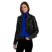 Leather Moto Jacket