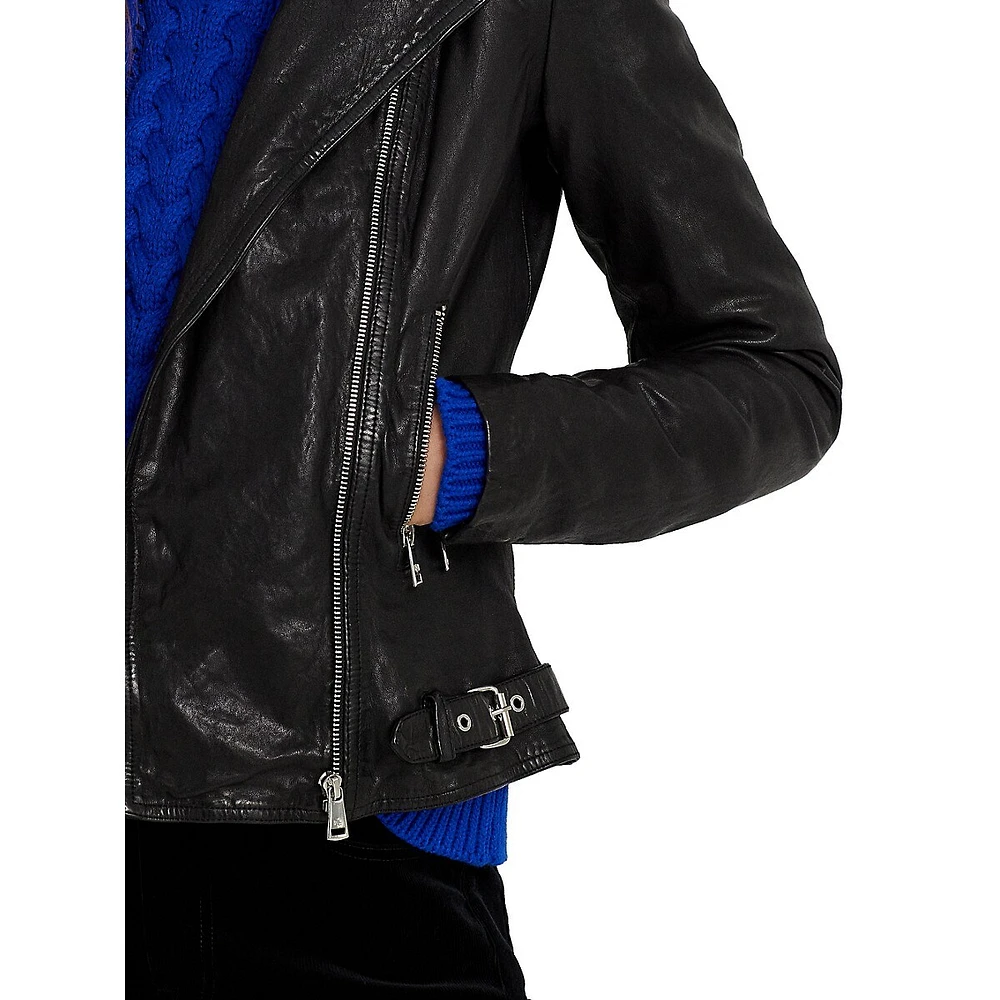 Leather Moto Jacket