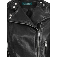 Leather Moto Jacket