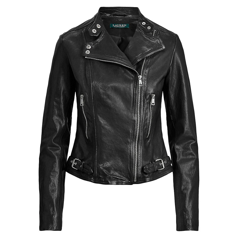 Leather Moto Jacket