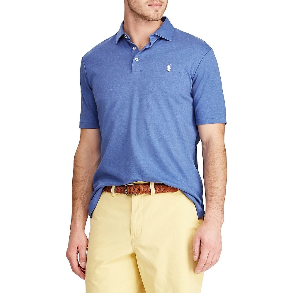 Classic-Fit Soft Cotton Polo