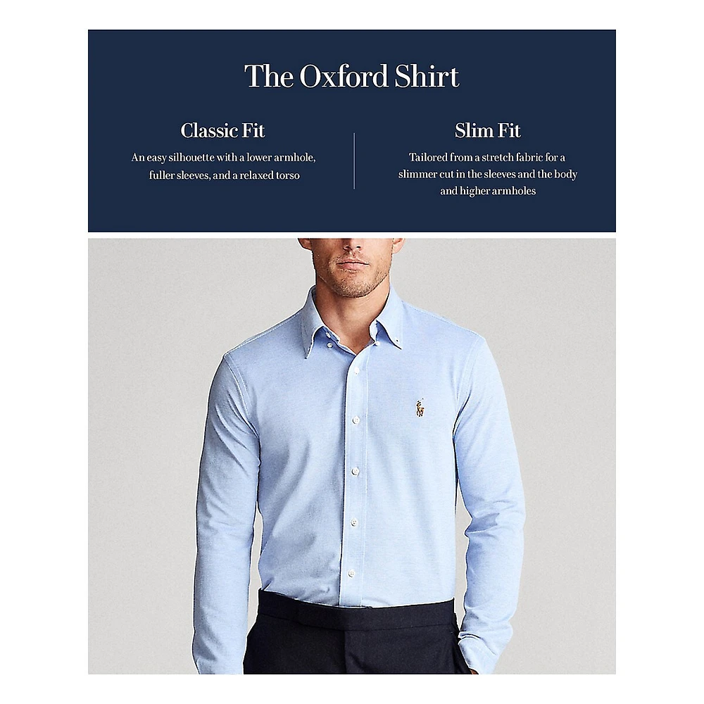 ​Classic-Fit Oxford Shirt