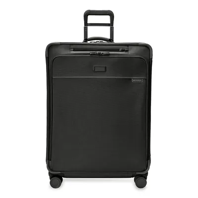 Grande valise extensible à roulettes, 74 cm