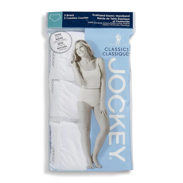 Jockey 3-Pack Classic Cotton Briefs