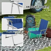 Patio Camping Chairs With Foldable Design, Sports