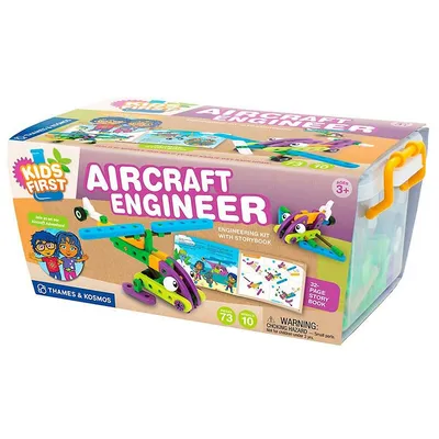 Kids First: Aircraft Engineer Kit With Storybook