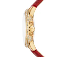 Women's Camille Three-hand, Gold-tone Stainless Steel Watch