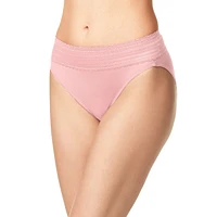 No Pinching Problems High-Cut Microfibre Bikini Panties