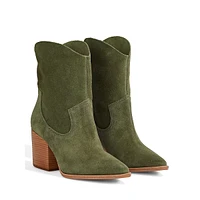 Tessie Suede Booties