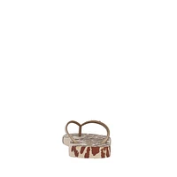 Animale Print III Fem Flip Flops