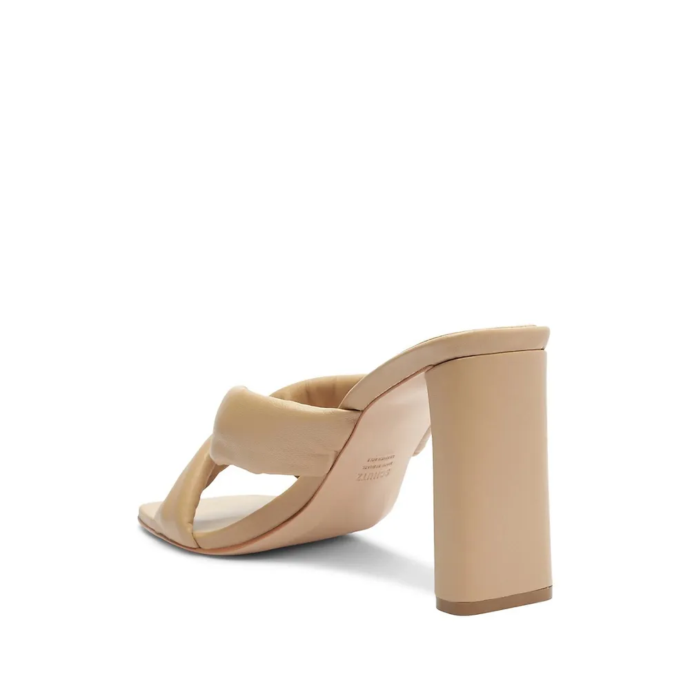 Fairy Puffy Leather Sandals