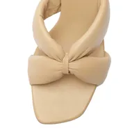 Fairy Puffy Leather Sandals