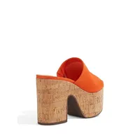 Dalle Cork Platform Mules