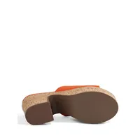 Dalle Cork Platform Mules