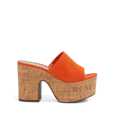 Dalle Cork Platform Mules