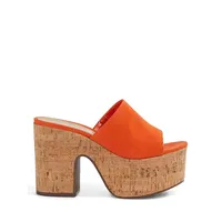 Dalle Cork Platform Mules