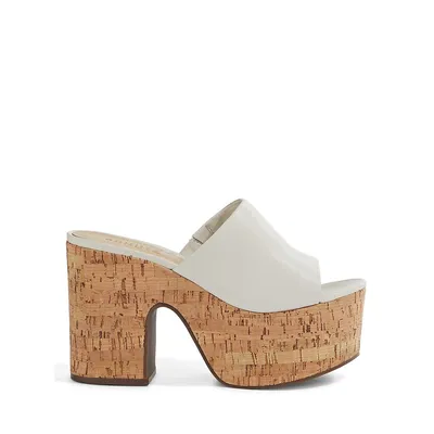 Dalle Cork Platform Mules