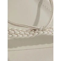 Maxima Braided Ankle-Wrap Sandals