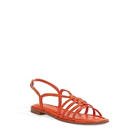 Octavia Flat Leather Sandals