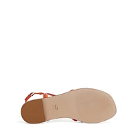 Octavia Flat Leather Sandals