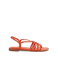 Octavia Flat Leather Sandals