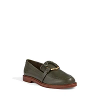 Women's Rhino Flat Leather Loafers