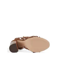 Mahi Leather Block-Heel Sandals