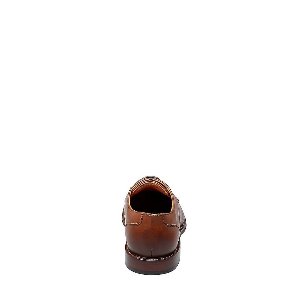 Marlton Leather Plain-Toe Oxford Dress Shoes