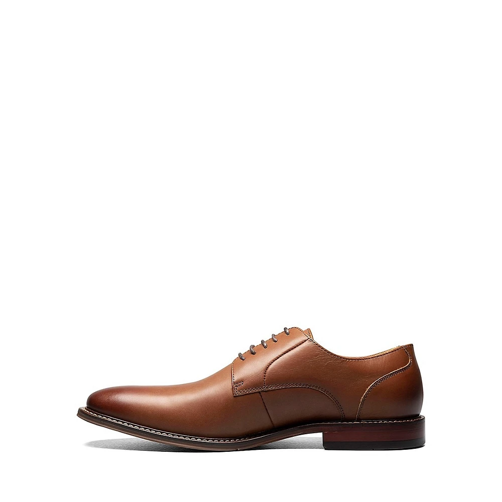 Marlton Leather Plain-Toe Oxford Dress Shoes