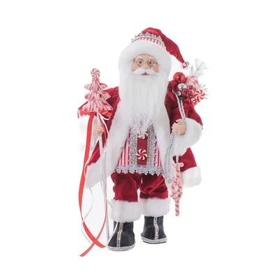 Standing Dazzled Santa