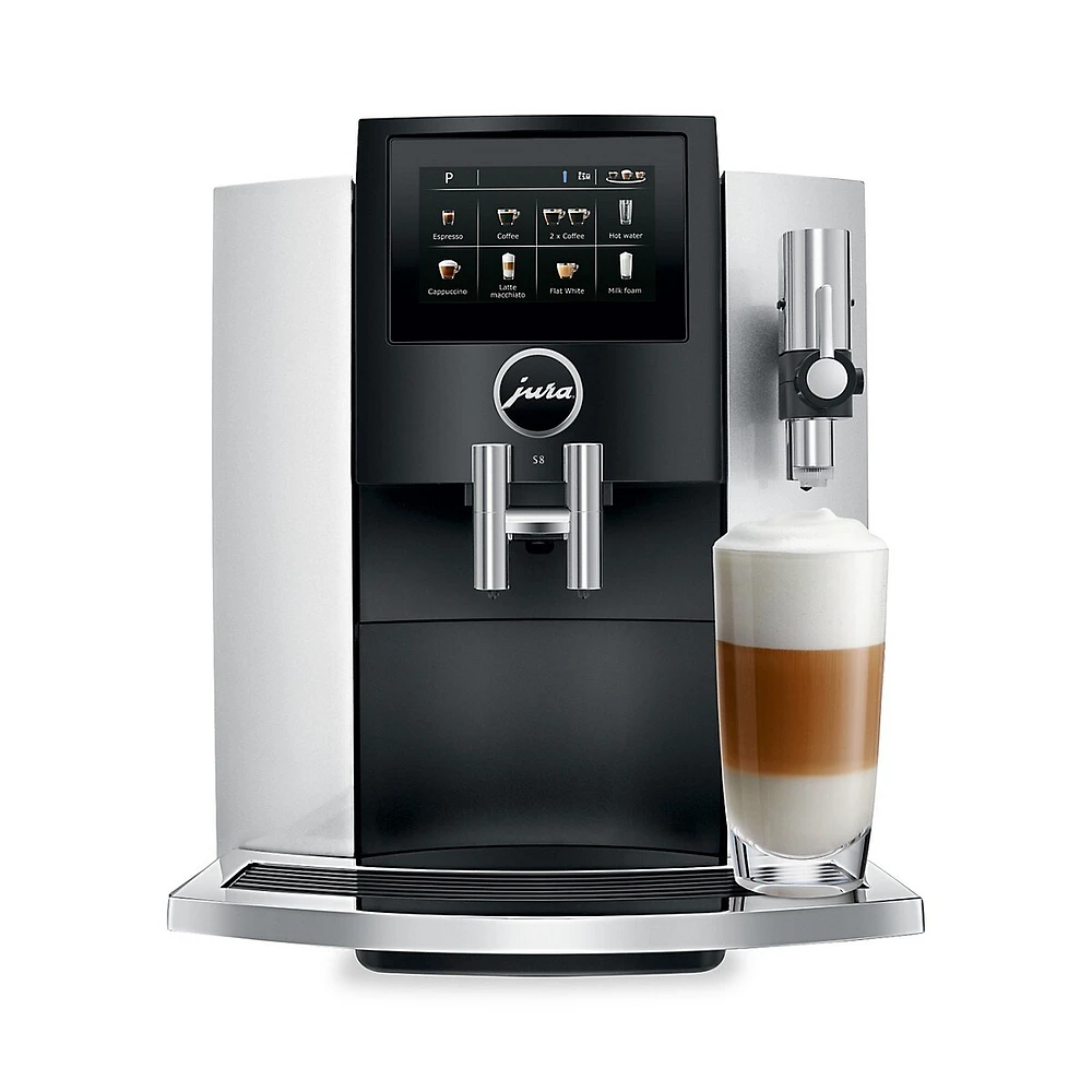 S8 Moonlight Silver Automatic Coffee Machine