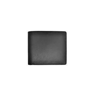 Commuter Bi-Fold Leather Wallet