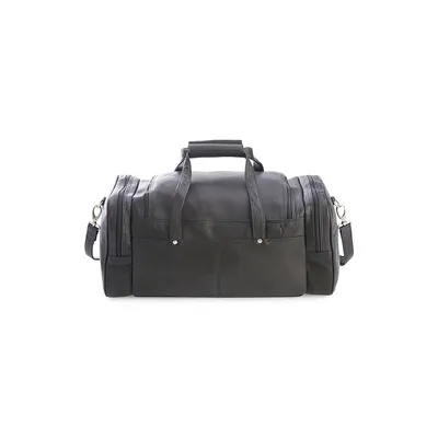Leather Luxury Overnight Duffel Bag