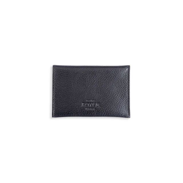 Royce Leather Men's Saffiano Money Clip ID Wallet