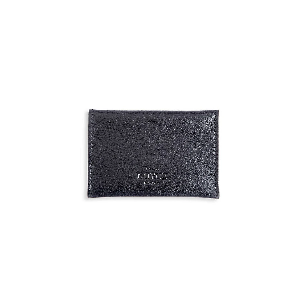Leather Envelope Card Case