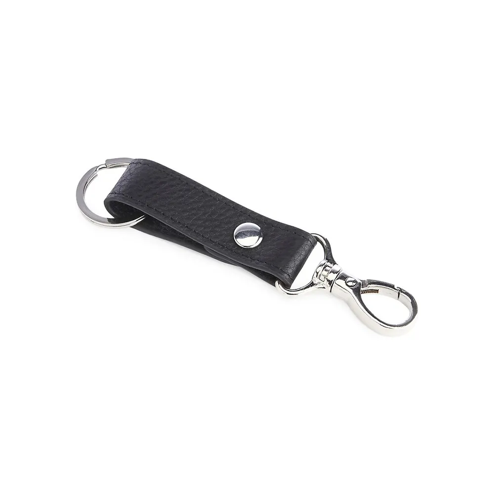 Leather Contemporary Valet Key Chain