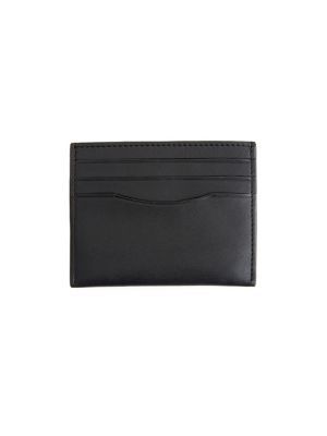 RFID-Blocking Minimalist Leather Card Wallet
