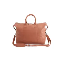 New York Medium Leather Duffel Bag
