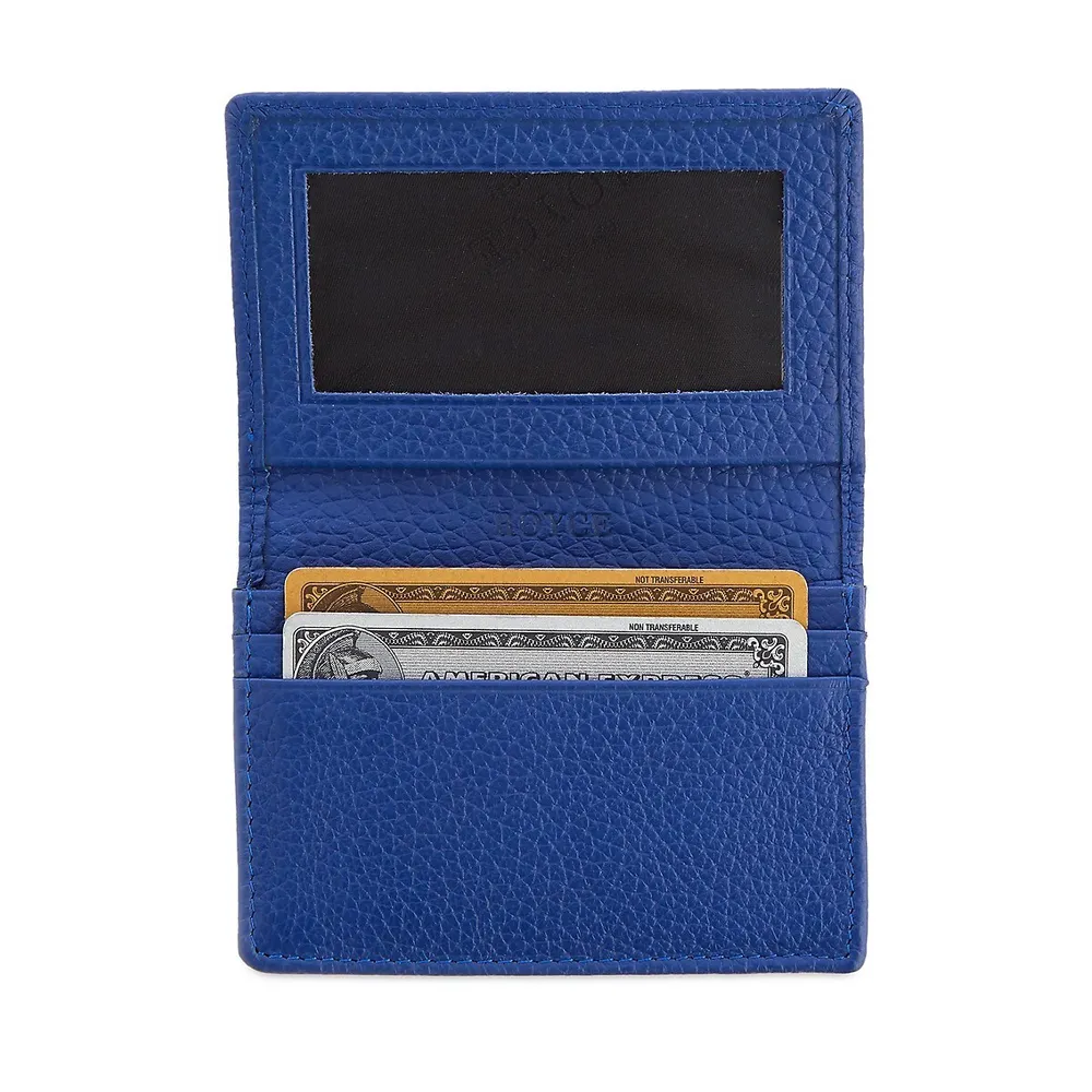 New York Leather Business Cardholder