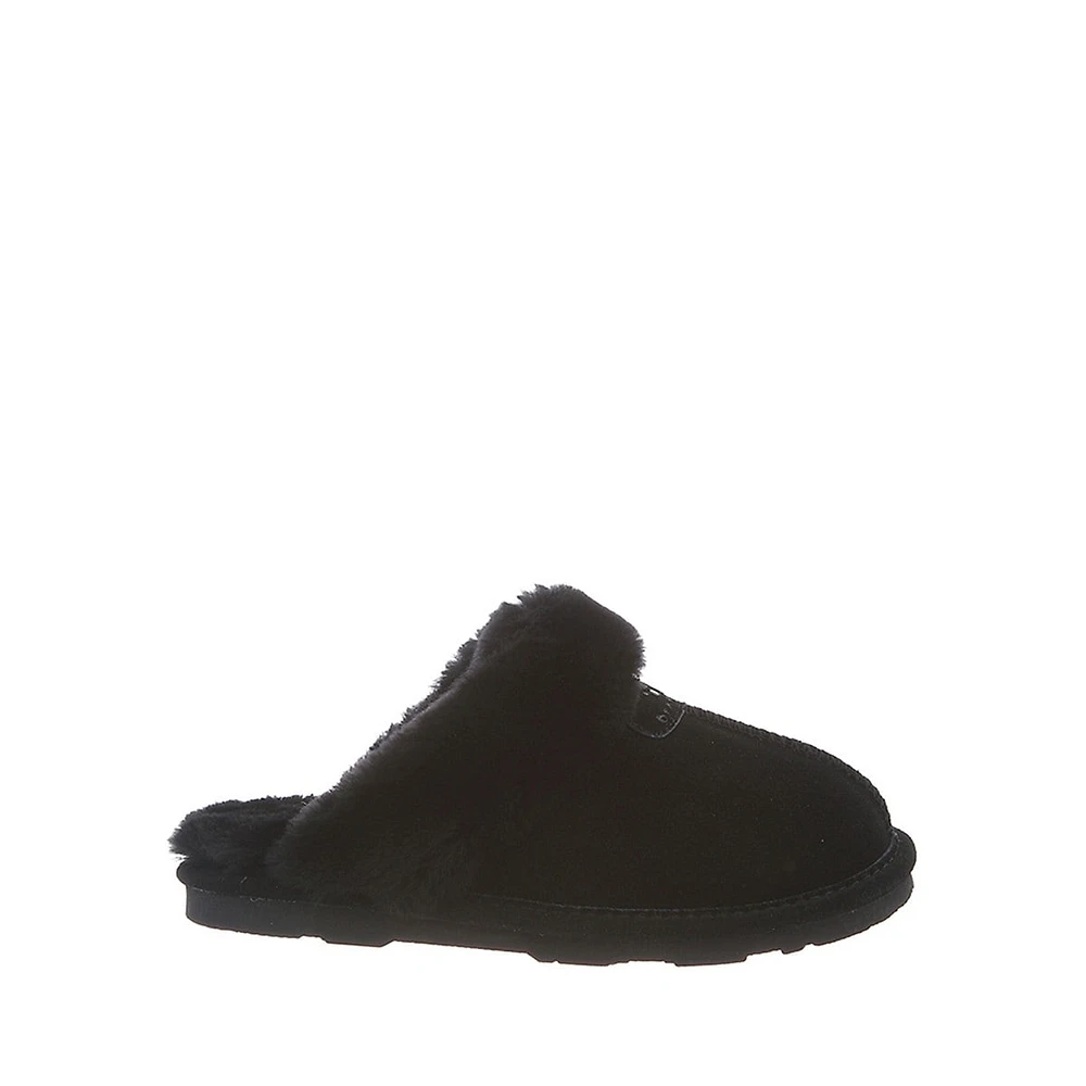 Women's Loki II Suede & Wool-Blend Slippers