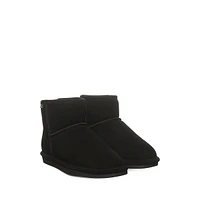 Women's Demi Suede & Wool-Blend Ankle Boots