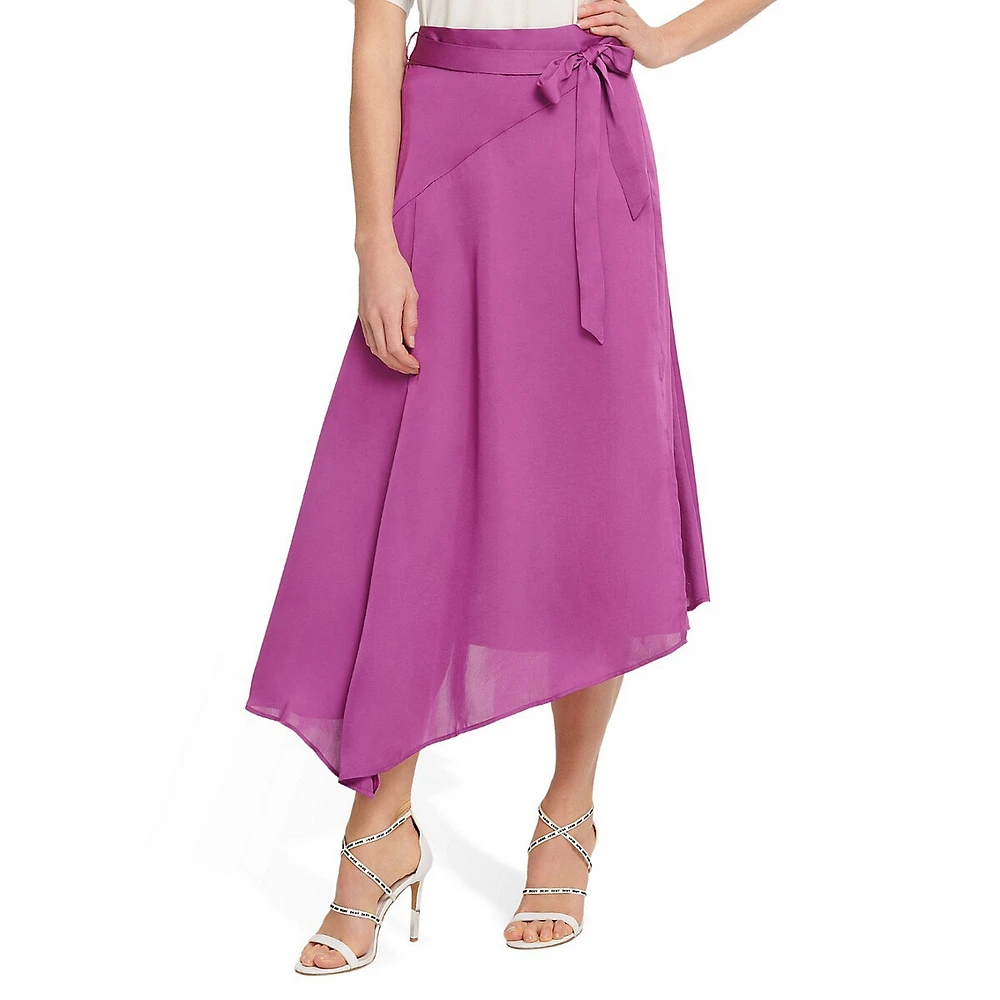 Asymmetrical Midi Skirt