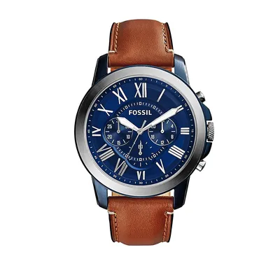 Chronograph Grant Blue Dial Watch