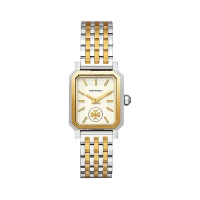 Tory Burch Robinson Two-Tone Bracelet Watch | Square One