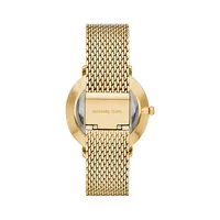 Pyper Goldtone Stainless Steel Bracelet Watch MK4339