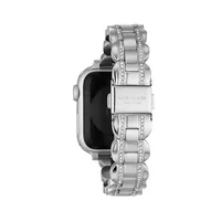 Silvertone Stainless Steel Bracelet Band For Apple Watch - 20MM ​KSS0090