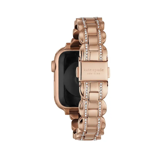 Kate Spade New York Rose Goldtone Stainless Steel Bracelet Band For Apple  Watch - 20MM ​KSS0089 | Square One